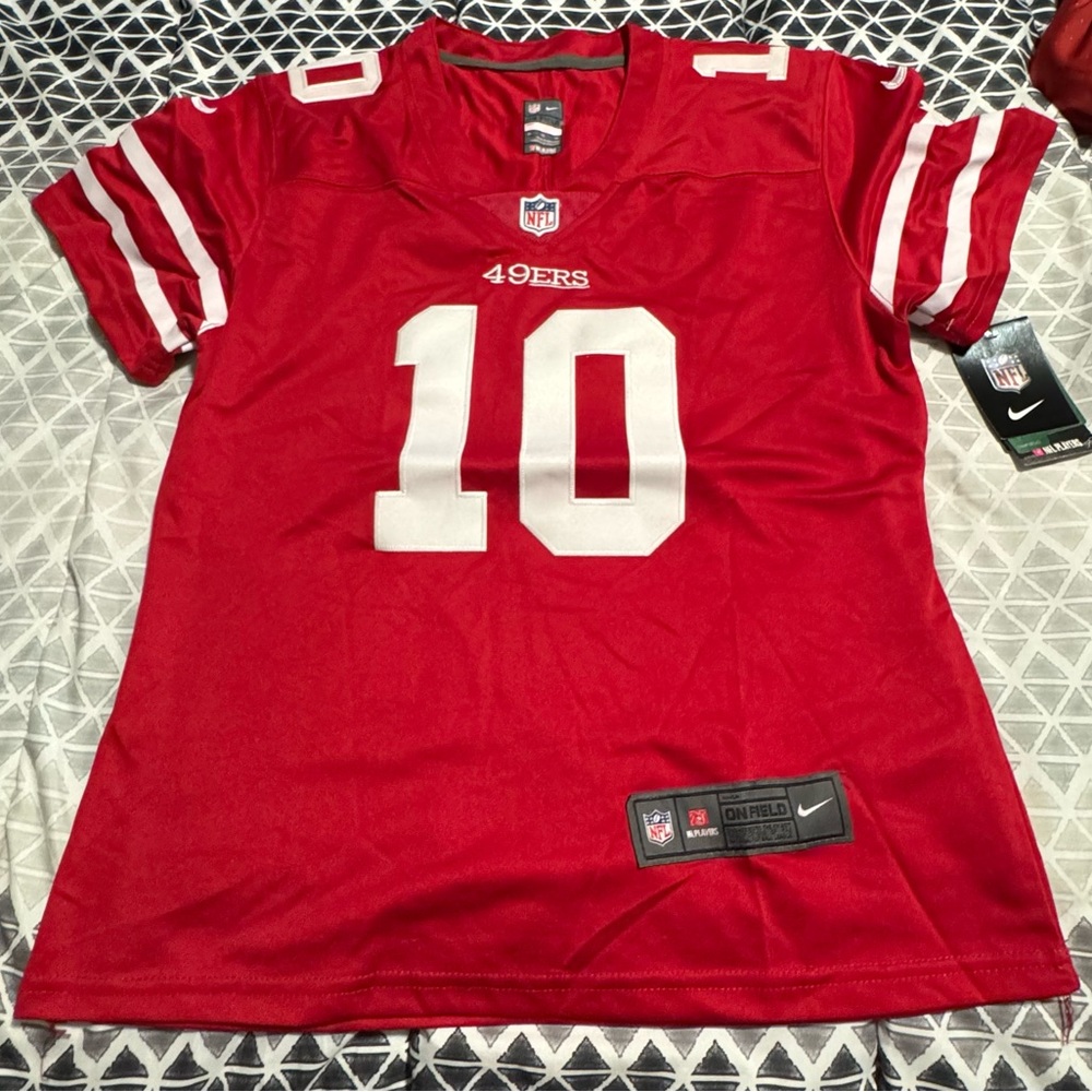 NFL Red On-Field Jersey